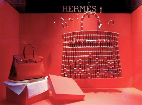 hermes visual merchandising|hermes birkin display.